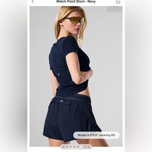 Alo match point shorts